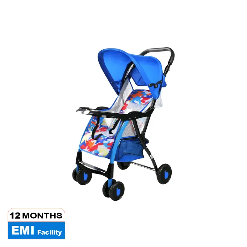 Soft mesh support Baby Stroller 722c Pram - Red